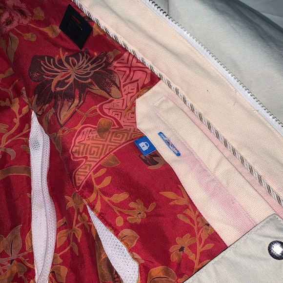 Bonfire Safari Snowboarding Jacket Women’s Sz Small Beige Faux Fur On Hood - Picture 11 of 15